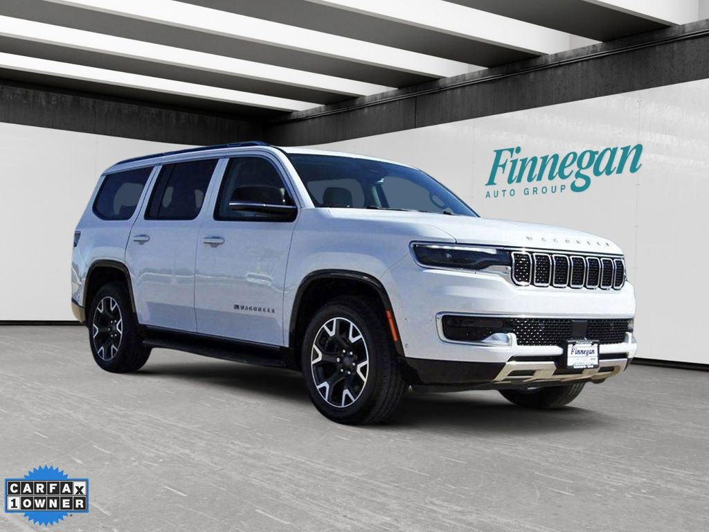 Bright White Clearcoat 2023 Jeep Wagoneer Series III RWD SUV / Crossover 4X2 8-Speed Automatic