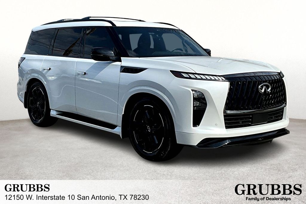 White 2026 INFINITI QX80 Sport AWD SUV / Crossover All-Wheel Drive 9-Speed Automatic