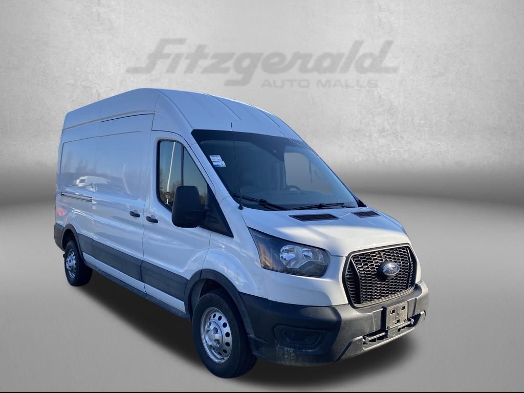 Oxford White 2023 Ford Transit Cargo 250 High Roof LB AWD Van All-Wheel Drive
