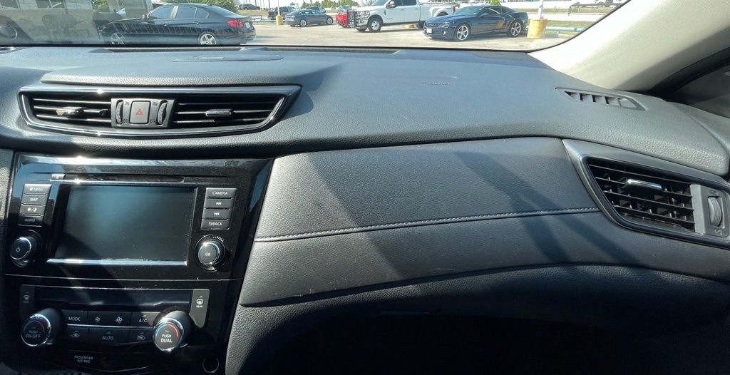 2018 Nissan Rogue SV Blue at Texan Dodge Chrysler Jeep Ram