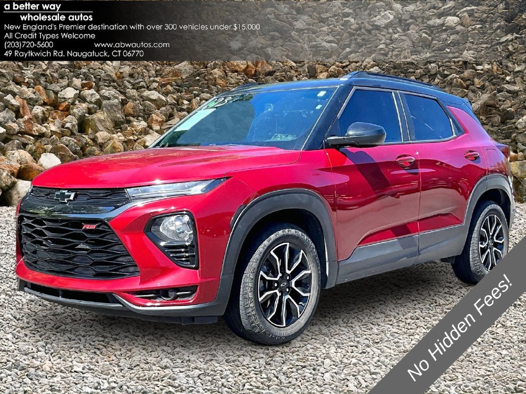 Scarlet Red Metallic 2021 Chevrolet Trailblazer SUV / Crossover Front-Wheel Drive Continuously Variable Transmission