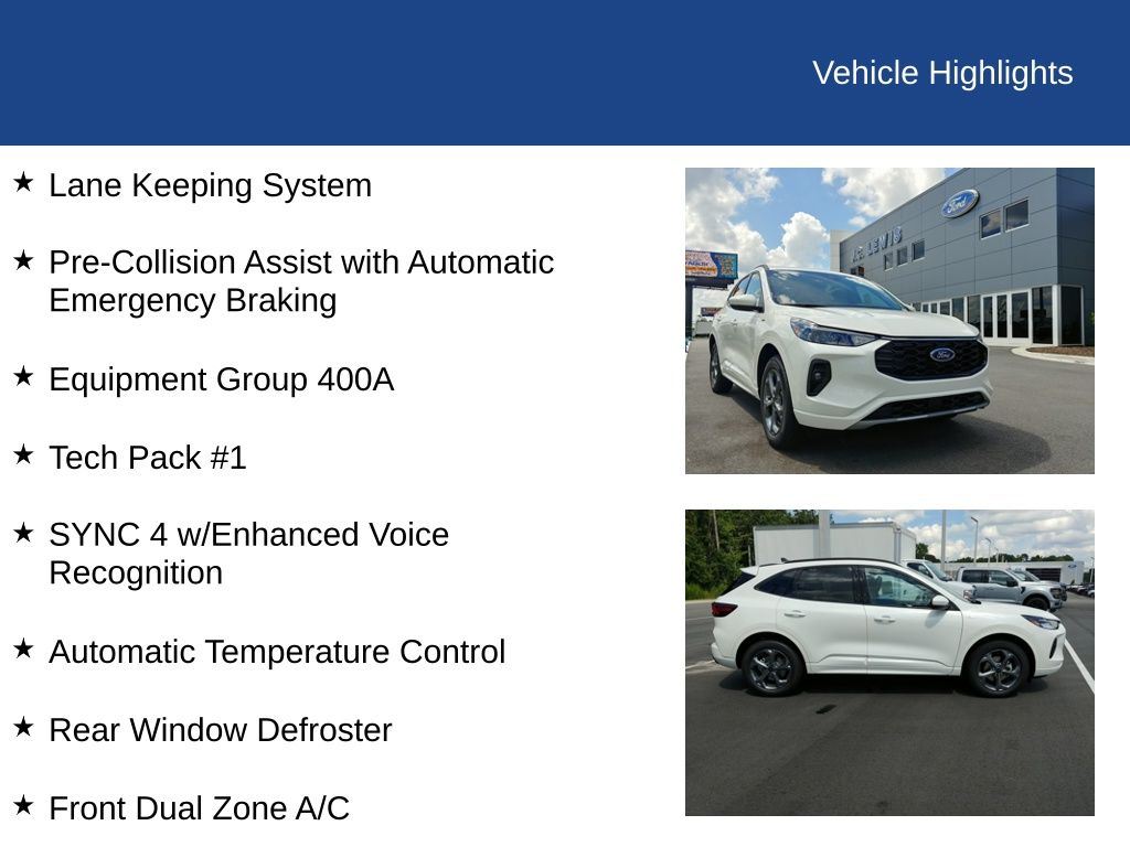 2024 Ford Escape Hybrid ST-Line Select