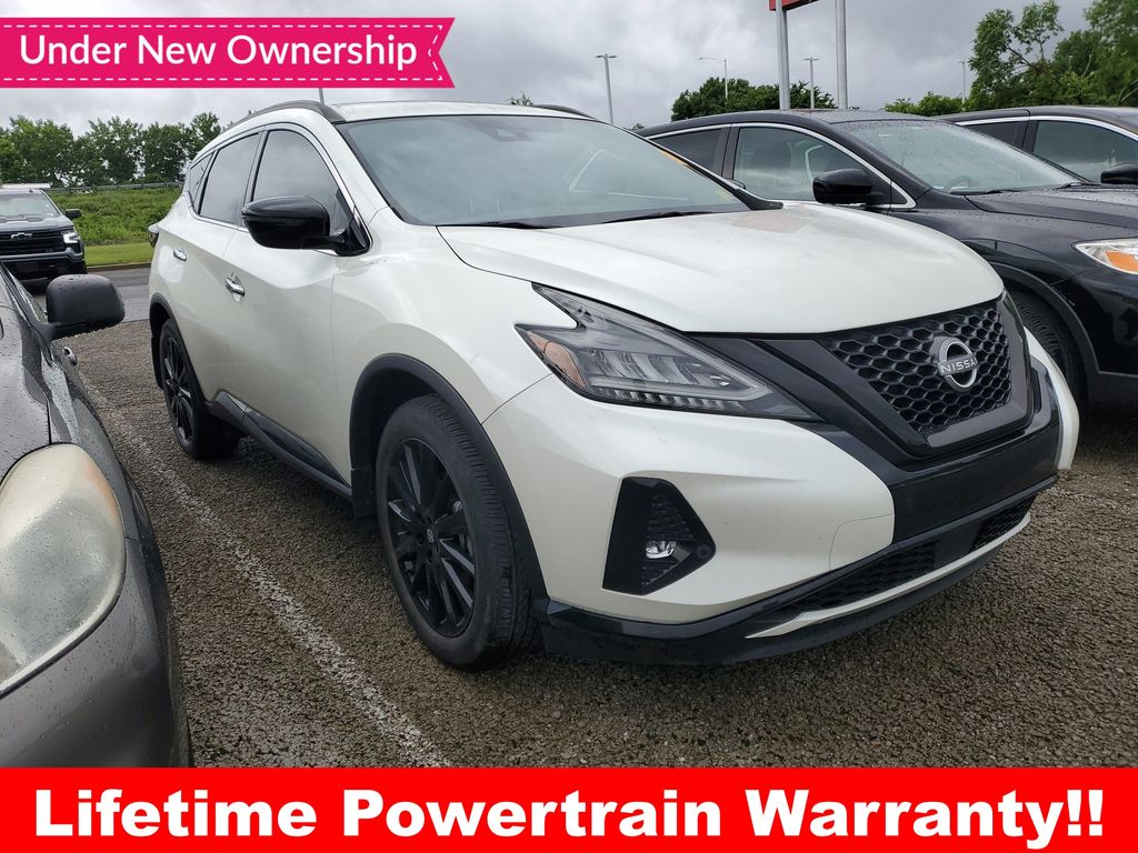 Pearl White 2023 Nissan Murano SV FWD SUV / Crossover Front-Wheel Drive Continuously Variable Transmission