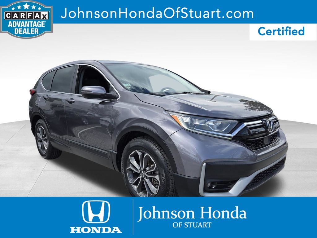 Gray (Modern Steel Metallic) 2021 Honda CR-V SUV / Crossover Front-Wheel Drive Continuously Variable Transmission