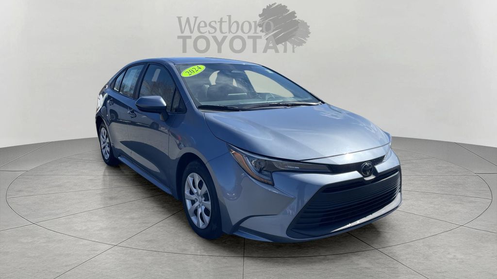 Celestite 2024 Toyota Corolla LE FWD Sedan Front-Wheel Drive Continuously Variable Transmission