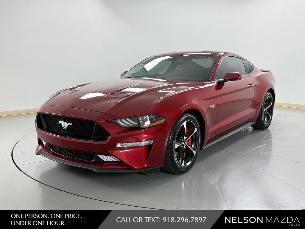 Ruby Red Metallic 2018 Ford Mustang Coupe Rear-Wheel Drive 6-Speed Manual