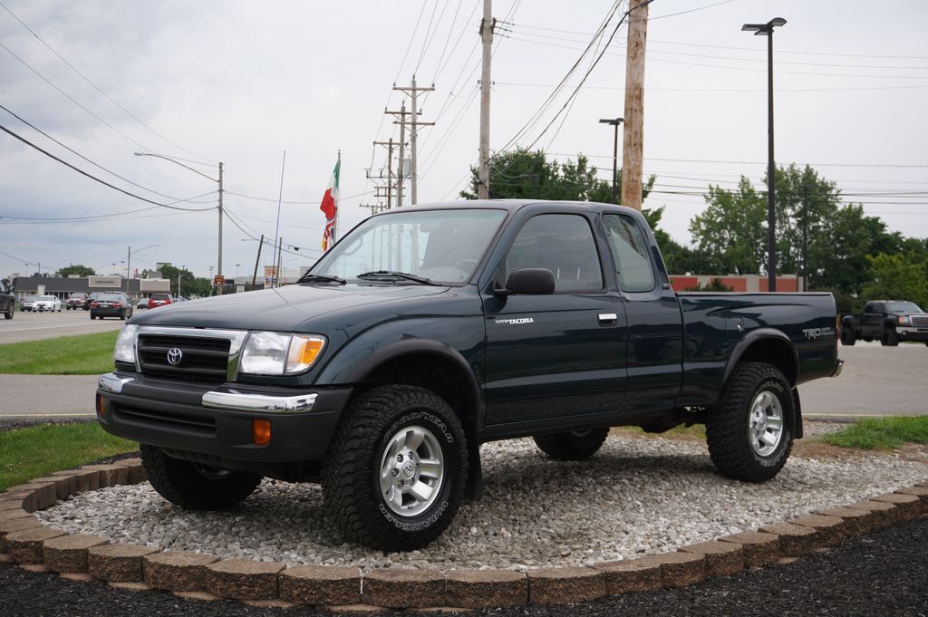 Evergreen Pearl 1998 Toyota Tacoma Pickup Truck Rear-Wheel Drive 4-Speed Automatic