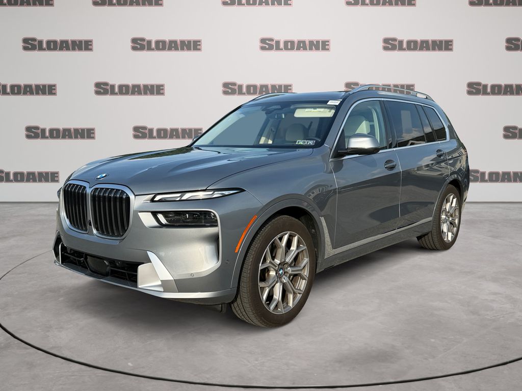 Skyscraper Gray Metallic 2023 BMW X7 xDrive40i AWD SUV / Crossover All-Wheel Drive 8-Speed Automatic