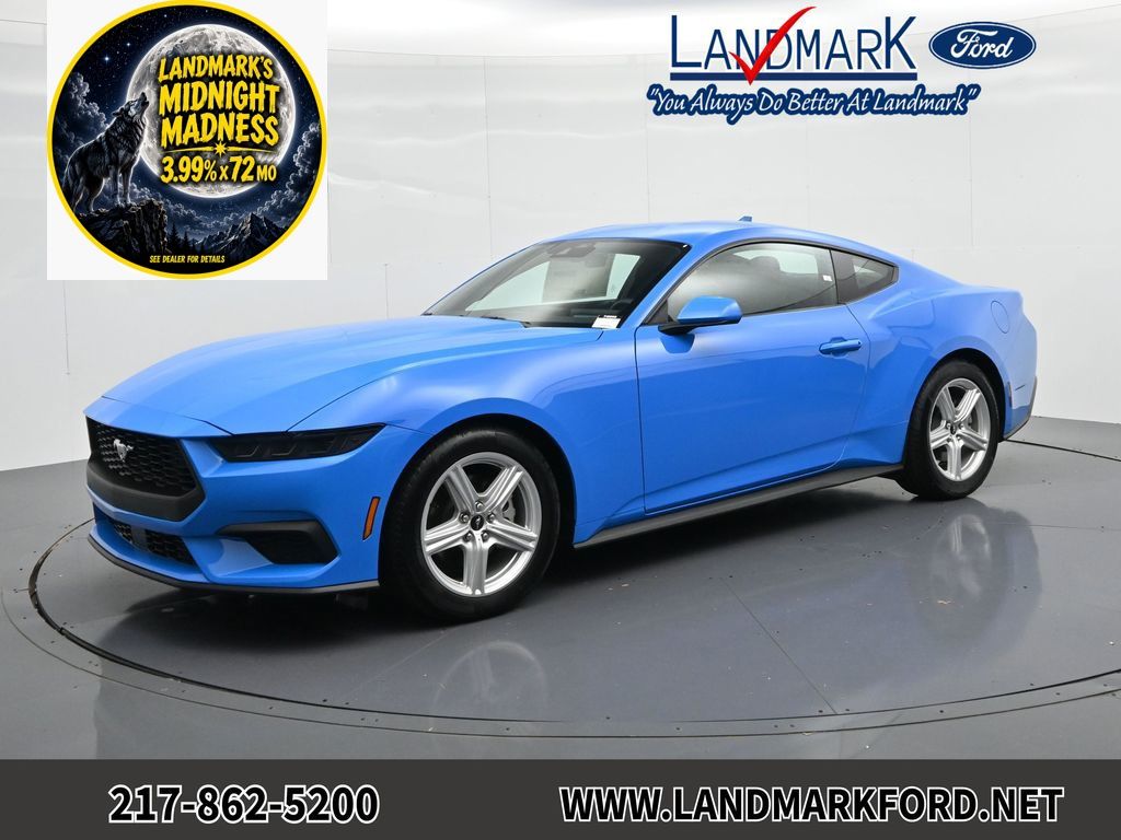 Grabber Blue Metallic 2026 Ford Mustang Coupe Rear-Wheel Drive Automatic