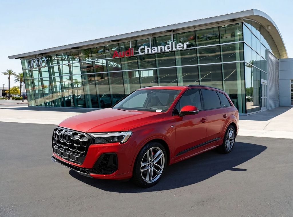Chili Red Metallic 2026 Audi Q7 SUV / Crossover All-Wheel Drive 8-Speed Automatic