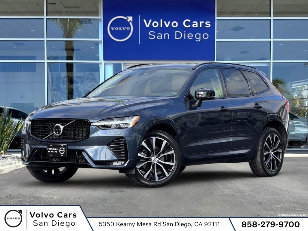 Denim Blue Metallic 2023 Volvo XC60 SUV / Crossover Front-Wheel Drive Automatic