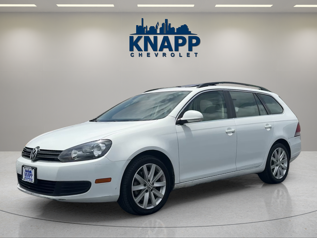 Pure White 2014 Volkswagen Jetta SportWagen Wagon Front-Wheel Drive 6-Speed Dual Clutch