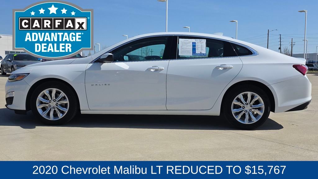 Used 2020 Chevrolet Malibu 1LT with VIN 1G1ZD5ST3LF019510 for sale in Kansas City