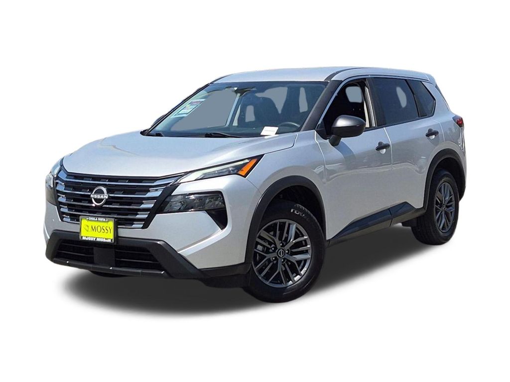 Brilliant Silver Metallic 2024 Nissan Rogue SUV / Crossover Front-Wheel Drive Continuously Variable Transmission