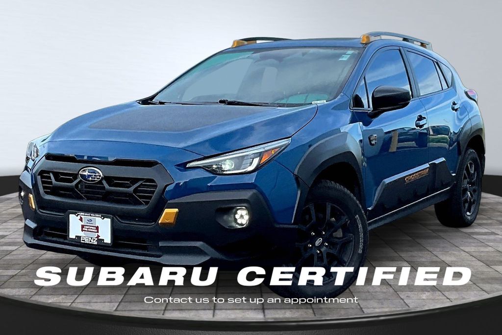 Geyser Blue Pearl 2024 Subaru Crosstrek SUV / Crossover All-Wheel Drive Continuously Variable Transmission
