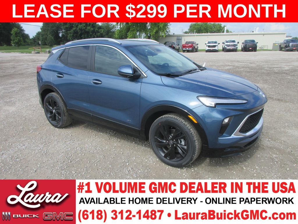 Ocean Blue Metallic 2026 Buick Encore GX SUV / Crossover Front-Wheel Drive Continuously Variable Transmission