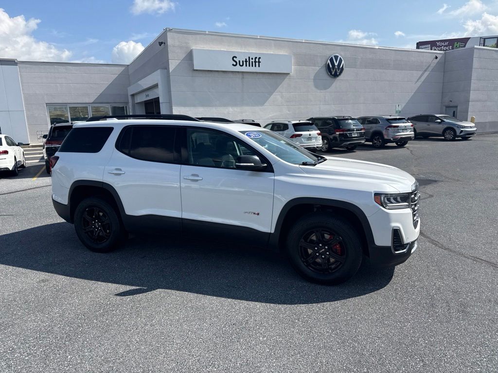 2021 GMC Acadia AT4 White at Carlisle Cadillac Buick GMC