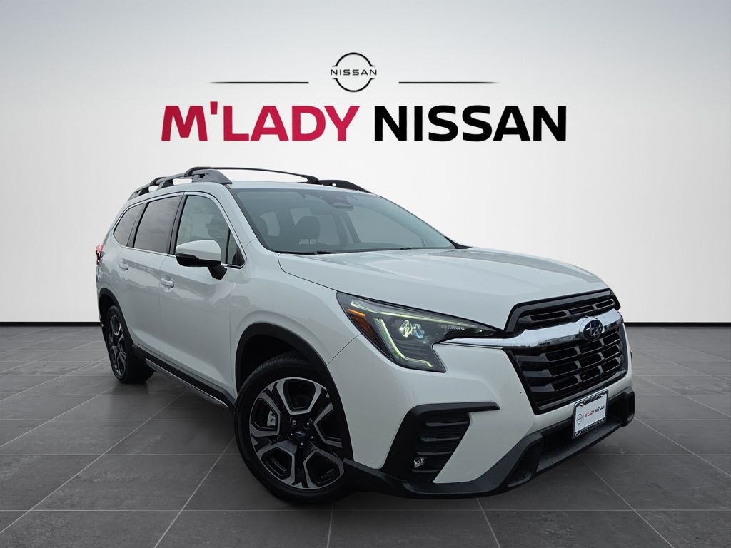Crystal White Pearl 2023 Subaru Ascent SUV / Crossover All-Wheel Drive Continuously Variable Transmission