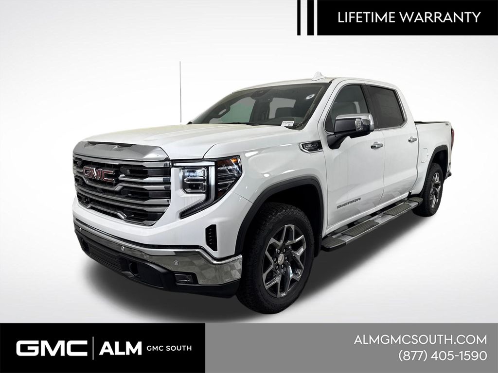 Summit White 2026 GMC Sierra 1500 Pickup Truck Four-Wheel Drive Automatic