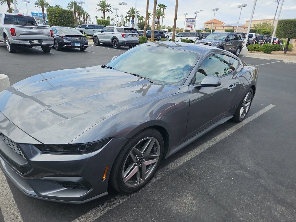Carbonized Gray Metallic 2026 Ford Mustang Coupe Rear-Wheel Drive Automatic