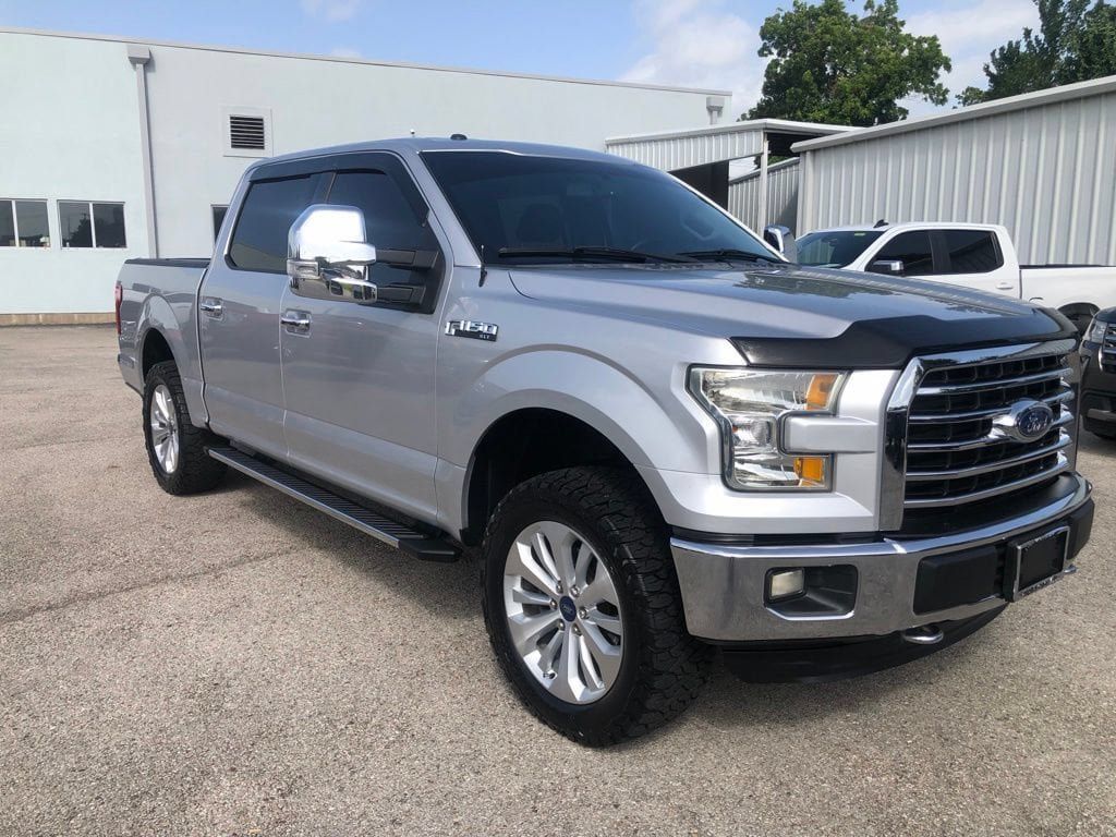 Ingot Silver 2015 Ford F-150 Pickup Truck Four-Wheel Drive 6-Speed Automatic
