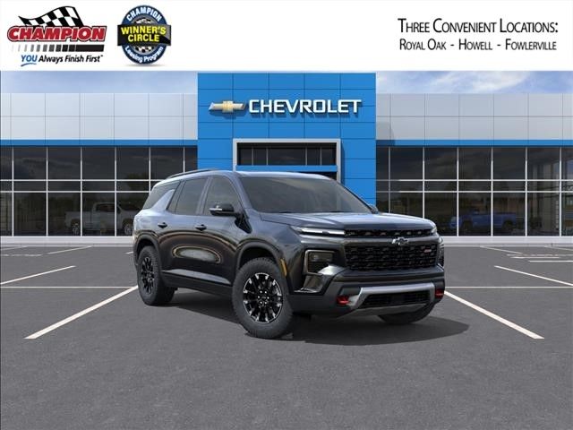 Black Metallic 2026 Chevrolet Traverse Z71 AWD SUV / Crossover Four-Wheel Drive 8-Speed Automatic