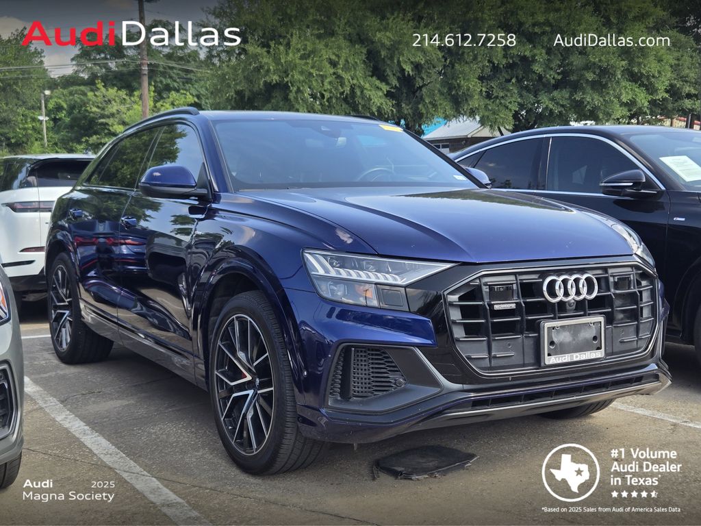 used 2020 Audi Q8 car, priced at $34,471