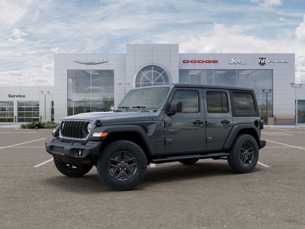 New 2026 Gray Jeep Sport S image 2