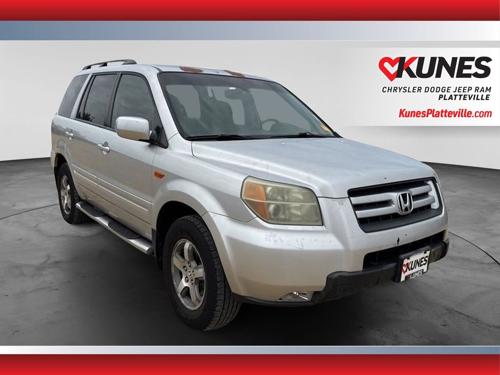 Silver 2006 Honda Pilot SUV / Crossover Four-Wheel Drive 5-Speed Automatic Overdrive