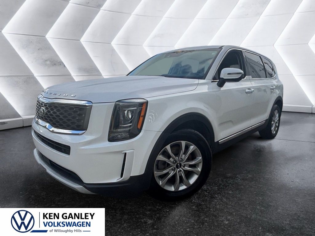 Glacial White Pearl 2021 Kia Telluride SUV / Crossover All-Wheel Drive 8-Speed Automatic