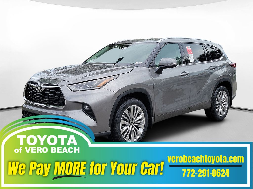 Heavy Metal 2026 Toyota Highlander Platinum AWD SUV / Crossover All-Wheel Drive 8-Speed Automatic