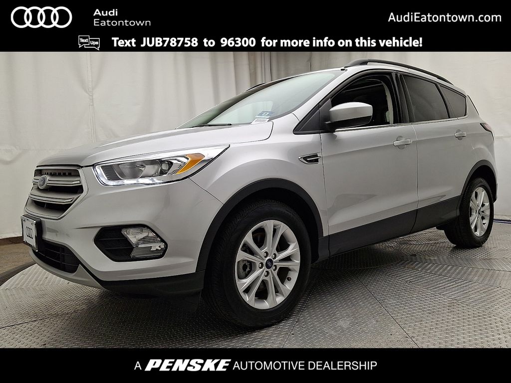 Ingot Silver Metallic 2018 Ford Escape SUV / Crossover All-Wheel Drive 6-Speed Automatic