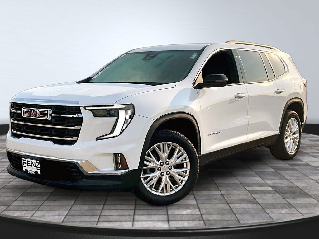 Summit White 2024 GMC Acadia SUV / Crossover Four-Wheel Drive 8-Speed Automatic