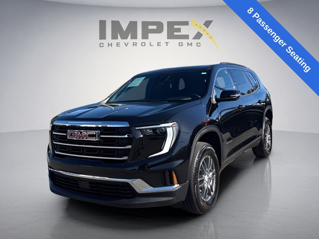 Black (Ebony Twilight Metallic) 2025 GMC Acadia SUV / Crossover Front-Wheel Drive 8-Speed Automatic