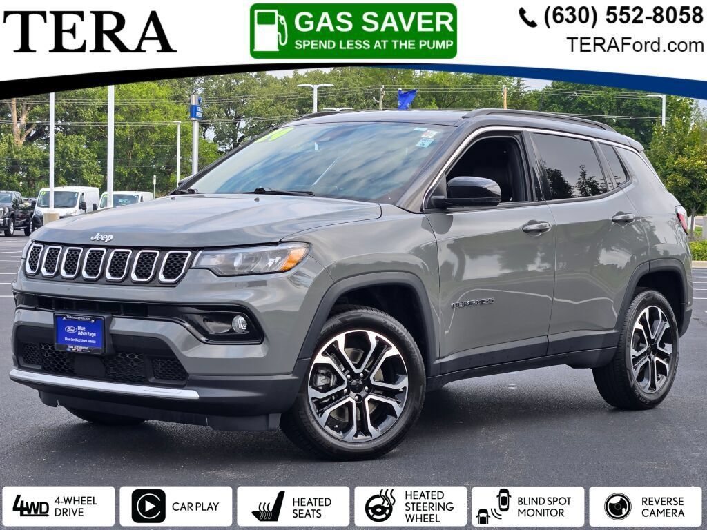 Sting-Gray Clearcoat 2024 Jeep Compass SUV / Crossover Four-Wheel Drive 8-Speed Automatic