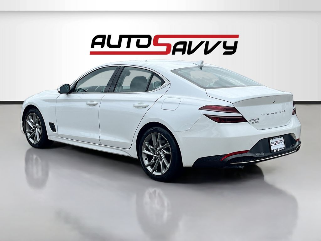 2022 Genesis G70 2.0T White at Genesis of Spring