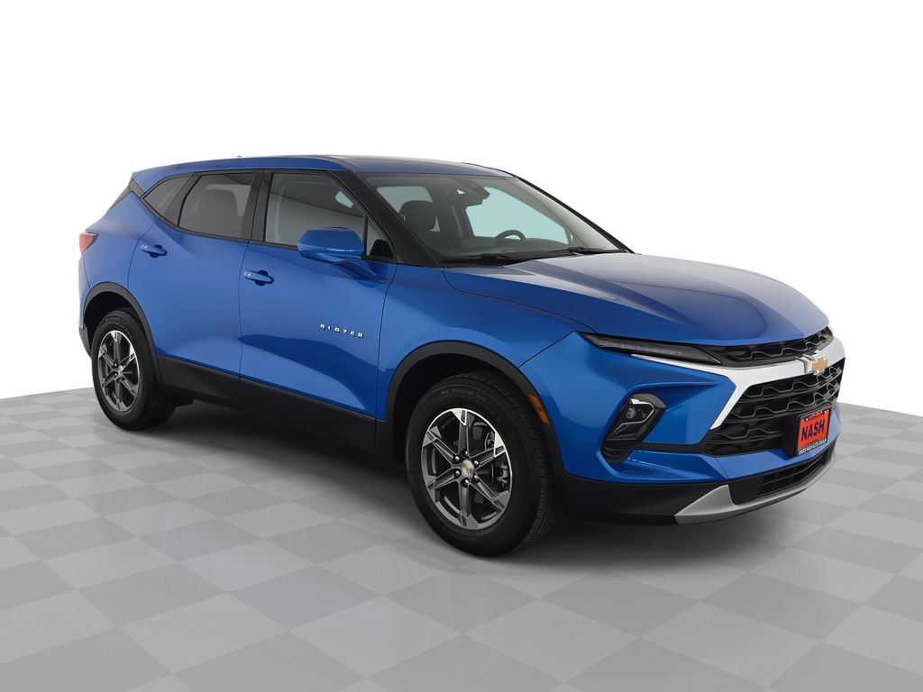 Riptide Blue Metallic 2025 Chevrolet Blazer LT AWD SUV / Crossover 9-Speed Automatic Overdrive