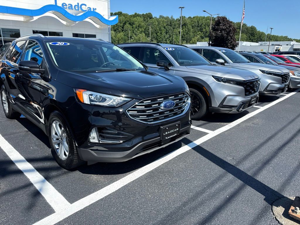 Black 2020 Ford Edge SUV / Crossover Front-Wheel Drive 8-Speed Automatic