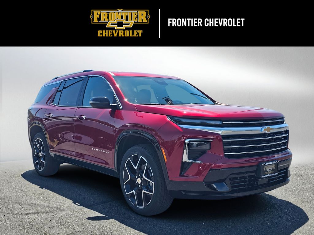 Radiant Red 2026 Chevrolet Traverse SUV / Crossover Four-Wheel Drive 8-Speed Automatic