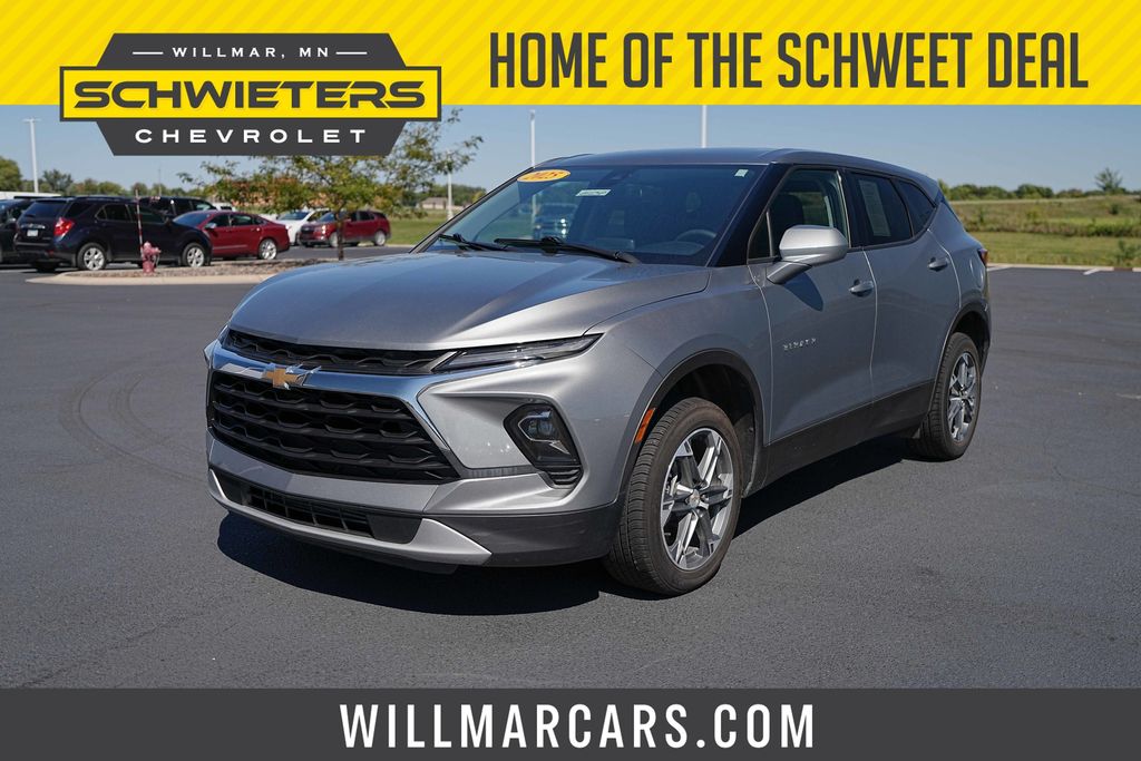 Sterling Gray Metallic 2025 Chevrolet Blazer SUV / Crossover 9-Speed Automatic Overdrive
