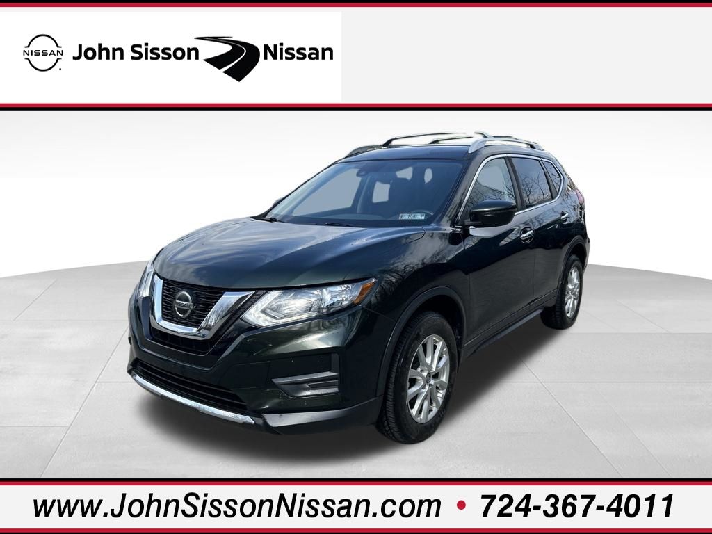 2020 Nissan Rogue SV Green at Subaru and VW of Moon Township