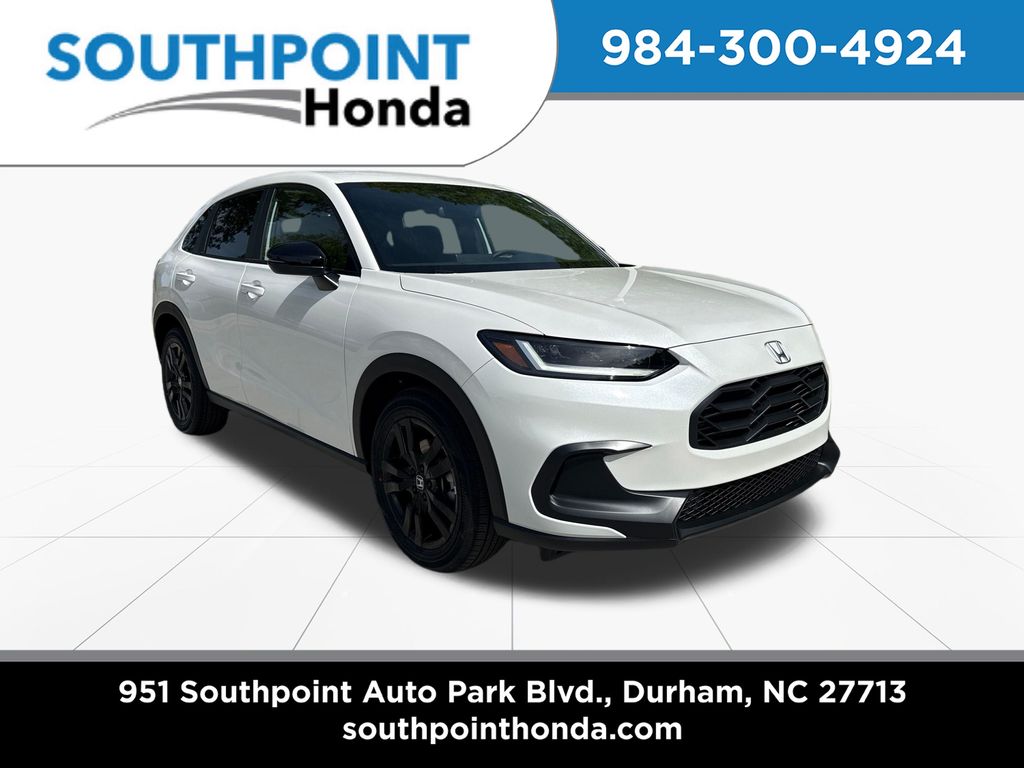 Platinum White Pearl 2026 Honda HR-V SUV / Crossover All-Wheel Drive Continuously Variable Transmission