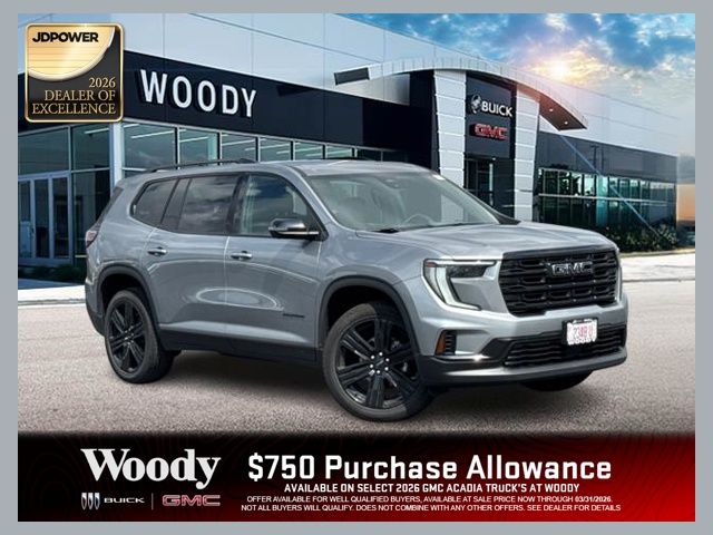 Sterling Metallic 2026 GMC Acadia SUV / Crossover Four-Wheel Drive 8-Speed Automatic