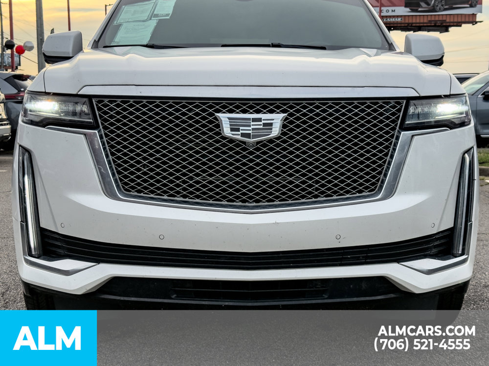 Used 2021 White Cadillac Premium Luxury image 9