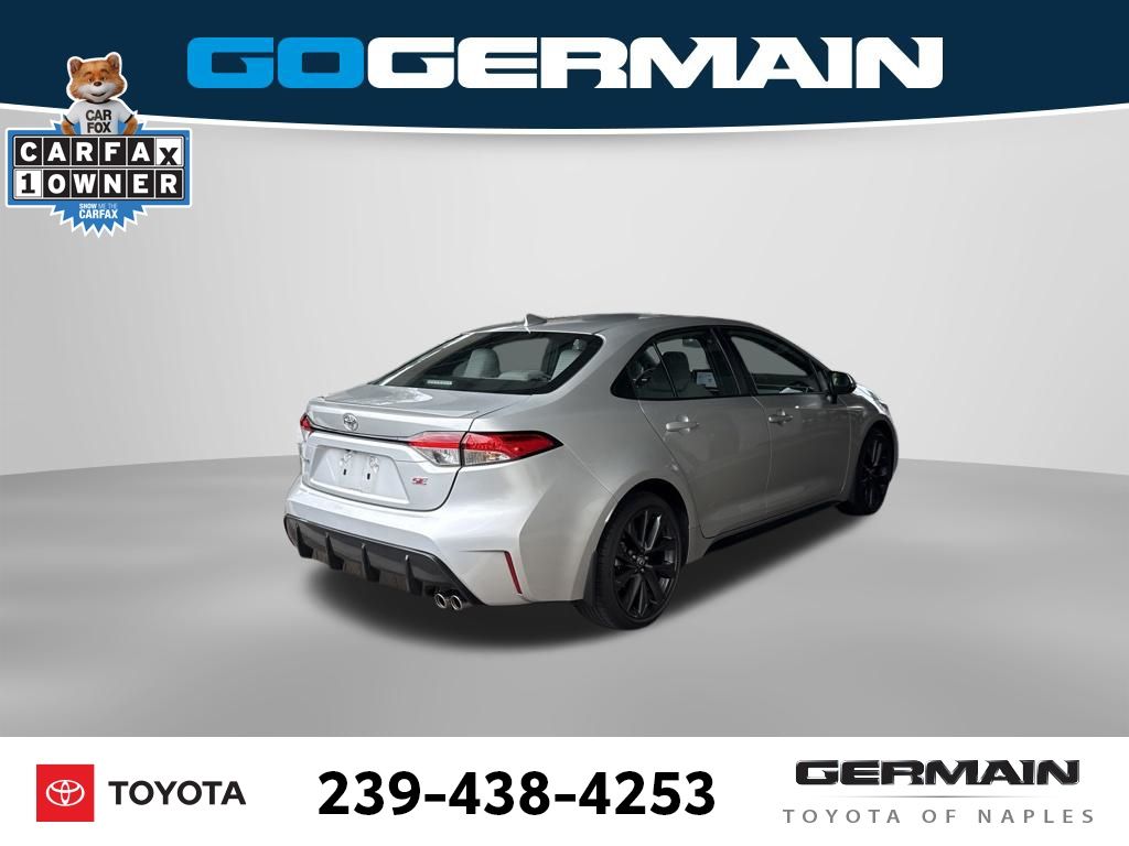 Certified Used 2024 Silver Toyota SE image 9