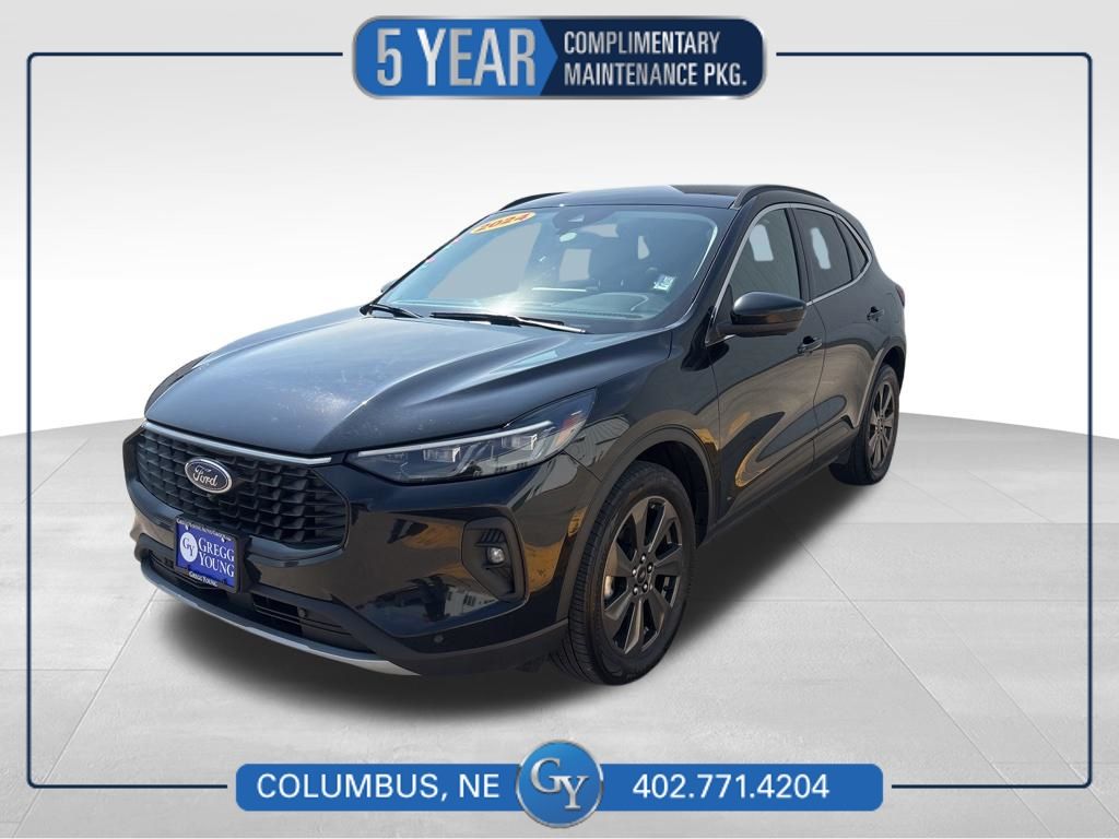 Black 2024 Ford Escape SUV / Crossover All-Wheel Drive 8-Speed Automatic