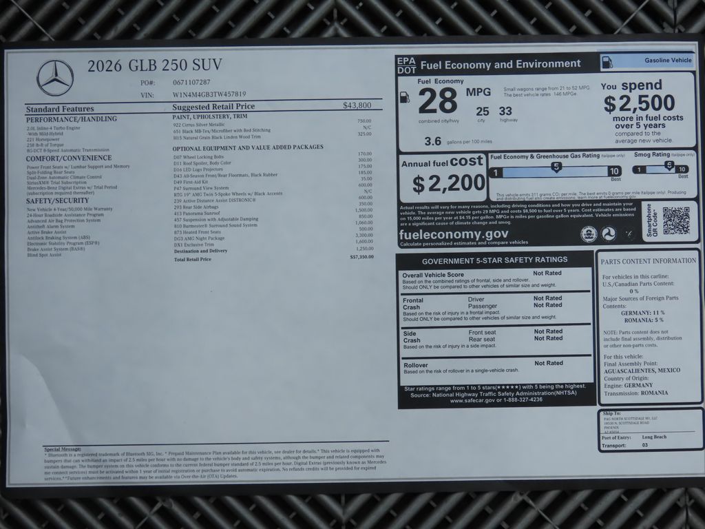 Thumbnail: 2026 Mercedes-Benz GLB - 9