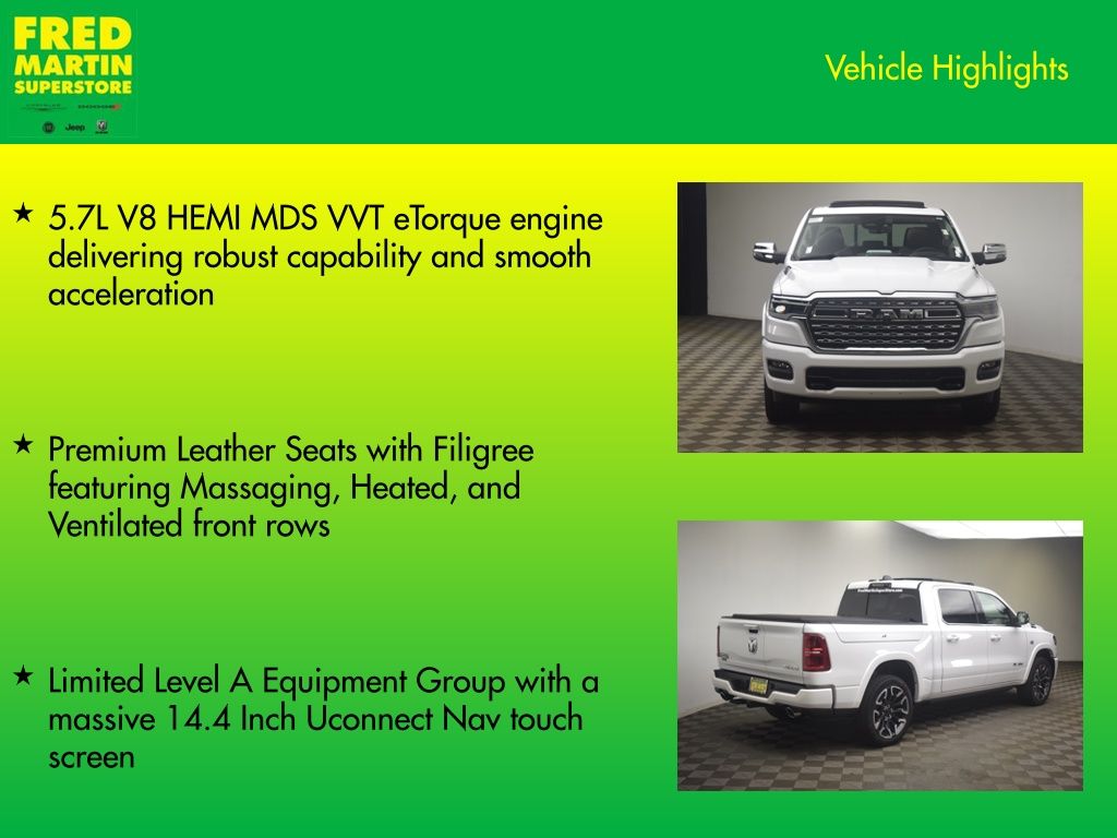 new 2026 Ram 1500 car, priced at $79,398