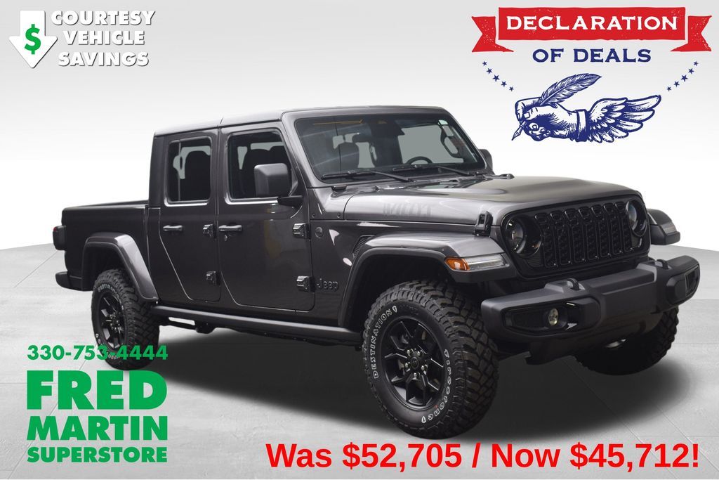 new 2026 Jeep Gladiator car, priced at $45,712