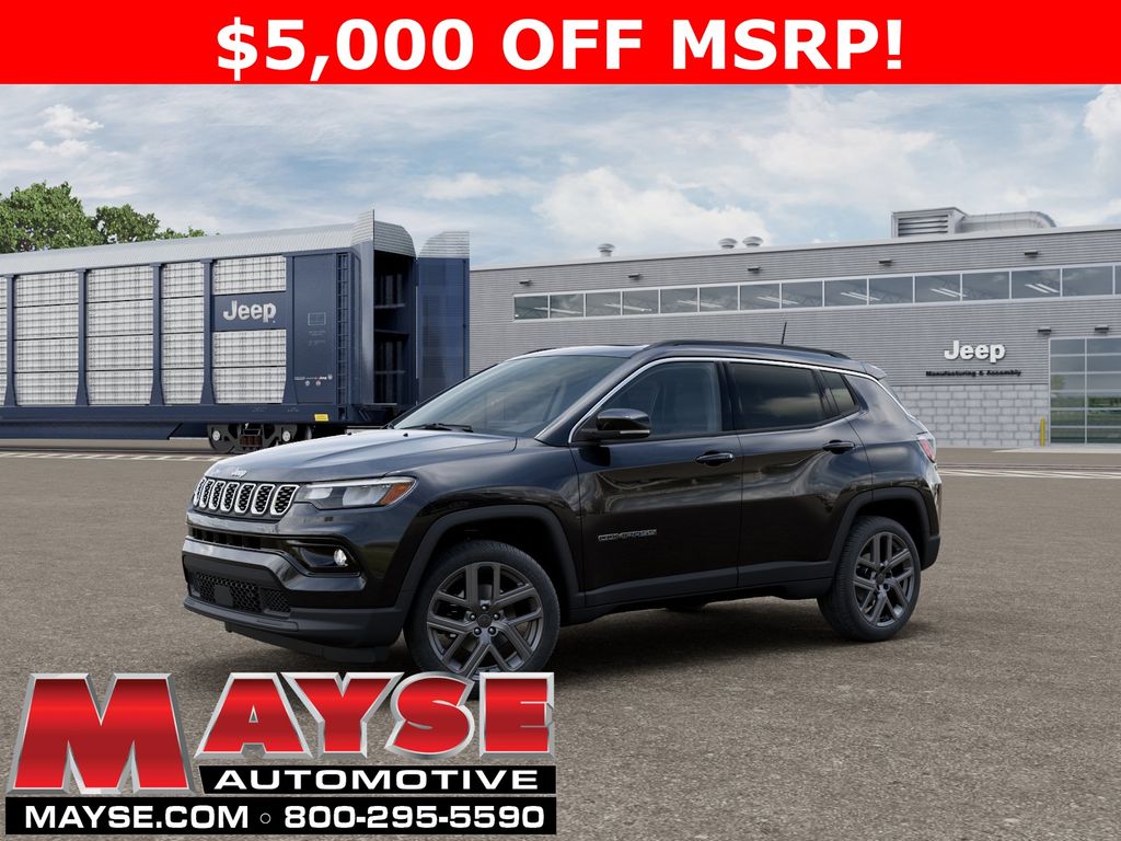 Diamond Black 2026 Jeep Compass Limited 4WD SUV / Crossover Four-Wheel Drive 8-Speed Automatic
